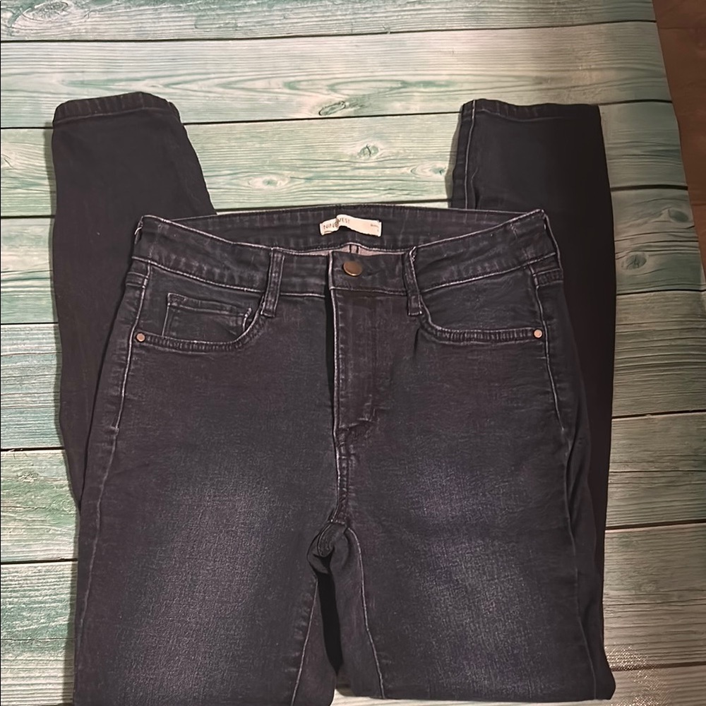 Women's Deep Blue Jeans